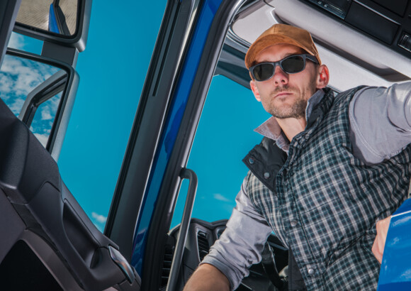 Vrachtwagen chauffeur